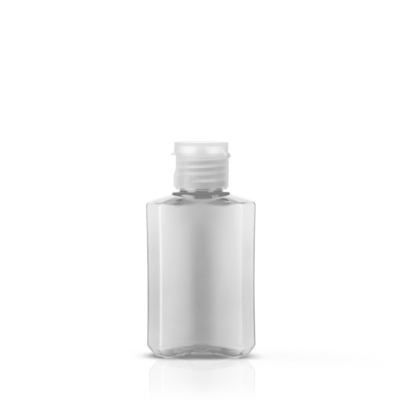 Colorful 2 Oz Empty Hand Sanitizer Bottles Durable Plastic R-PET Bottle