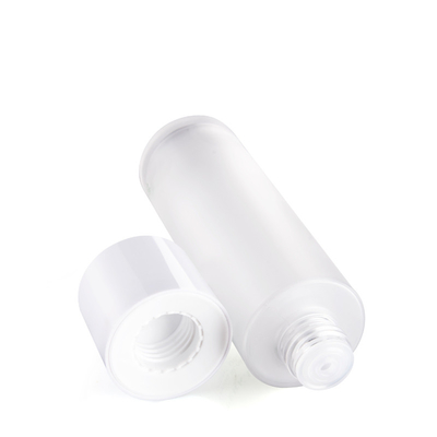 Screw Cap Plastic Cosmetic Bottles Matte Finish Heavy Wall PET Packaging