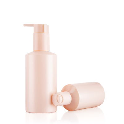 100ML 200ML Sustainable Cosmetic Bottles Pink For Body Lotion