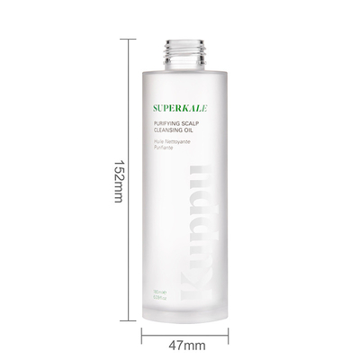 Screw Cap Plastic Cosmetic Bottles Matte Finish Heavy Wall PET Packaging