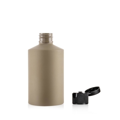 Brown Plastic Cosmetic Bottles Sustainable 100ML Cosmetic PET Bottle