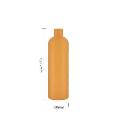 200ML 6.6OZ  Soft Touch Squeeze Bottle With Pump Dispenser For HDPE Shampoo
