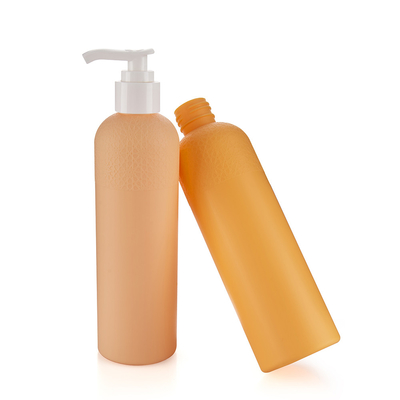 200ML 6.6OZ  Soft Touch Squeeze Bottle With Pump Dispenser For HDPE Shampoo