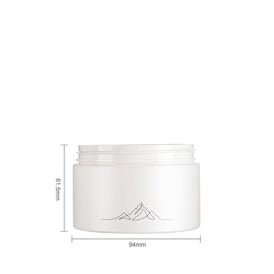 300ML Plastic Wide Mouth Jars Luxury Cosmetic Packaging Jar For Body Butter