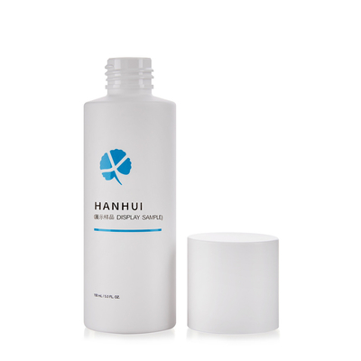 150ML Toner Bottle Oil Painting Finish With PE Plug And White Screw Cap